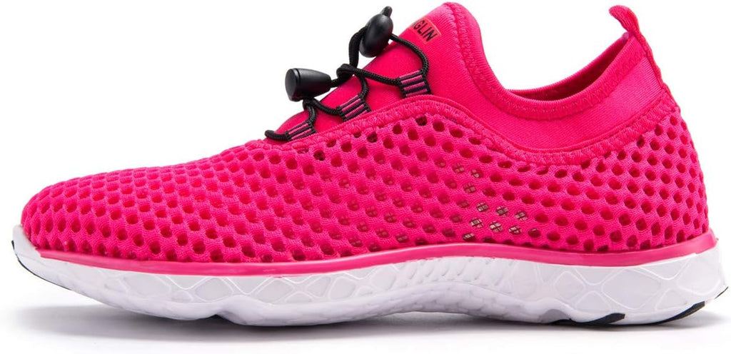 Women'S Quick Drying Aqua Water Shoes,3-Second Drainage & All-Terrain for Swimming,Hiking,Yoga