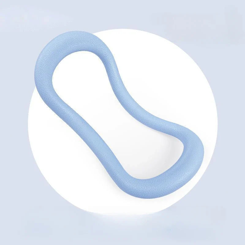 Set of 2 Yoga Rings for Leg, Calves, Calf Pilates, Fitness Circle Equipment for Women, Resistance Stretch Circles Tool with Massage Points, Home Exercise Workout Training Support Sport